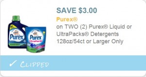 New High Value $3 off 2 Purex Coupon AddictedToSaving com
