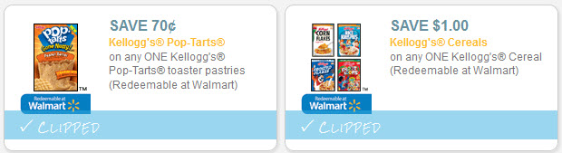 High Value $1/1 Kelloggs Cereal & $0.70/1 Kelloggs Pop Tarts + BOGO Matchups!