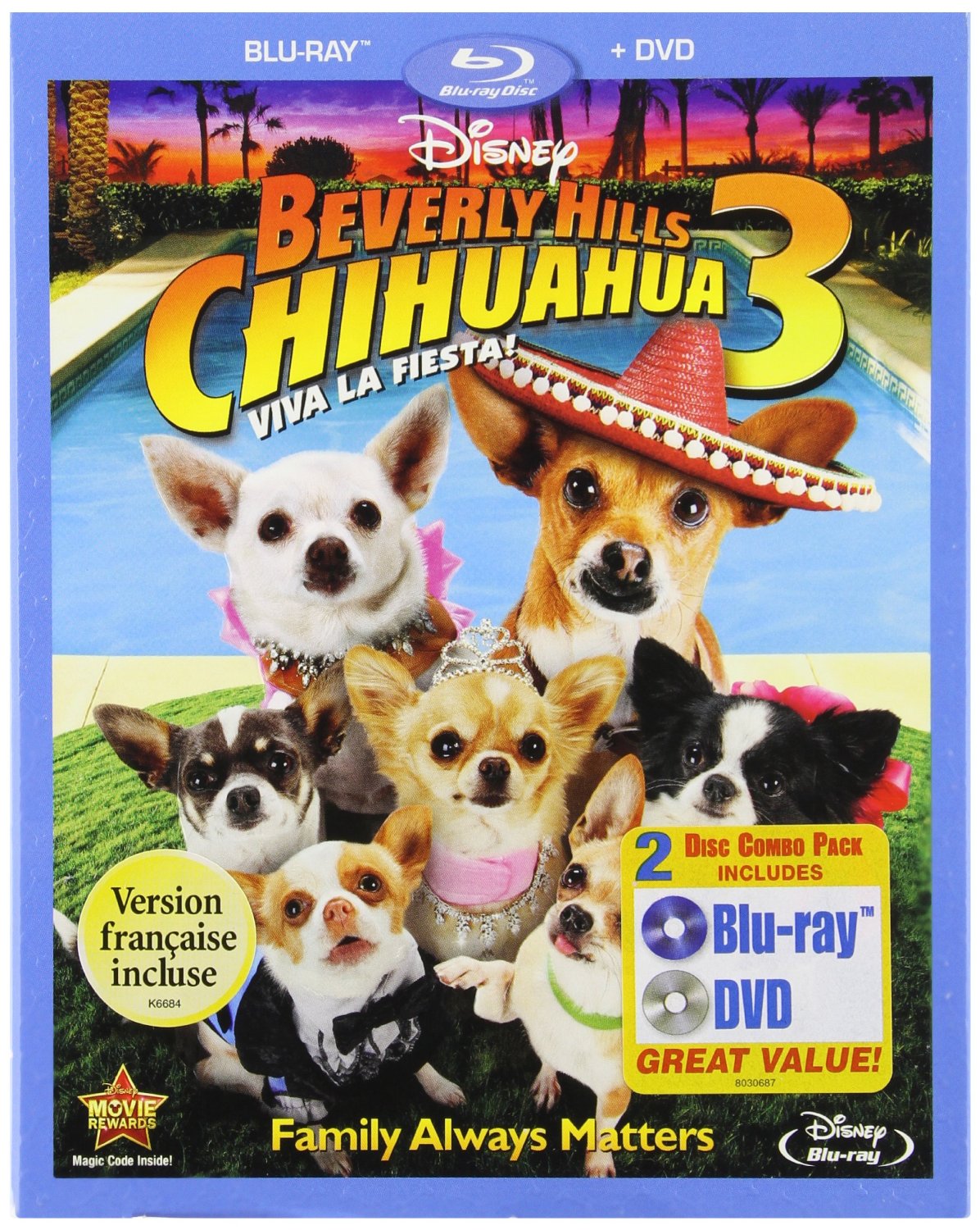 Beverly Hills Chihuahua 3 Blu-Ray/DVD Combo Only $4.97 (Reg. $20 ...