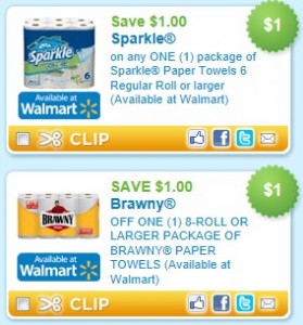 Printable Paper Towels Coupons: Sparkle and Brawny AddictedToSaving com