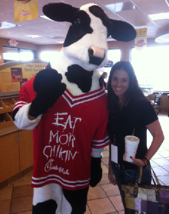 chick fil a cow doll