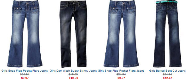 cheap jeans for girls