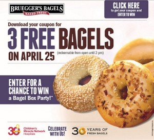 Bruegger's Free Bagels