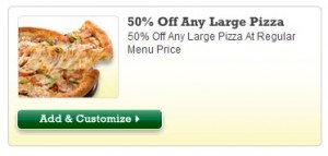 Papa Johns Coupons 50 Off 2013