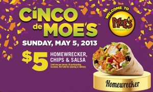 moes $5 burrito