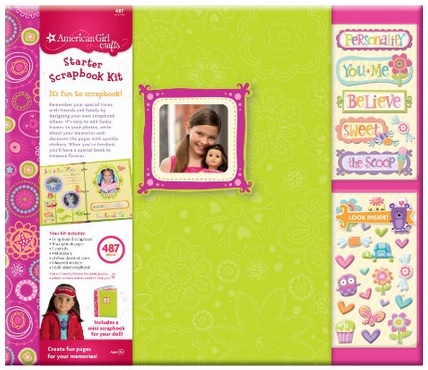 american-girl-starter-scrapbook-kit