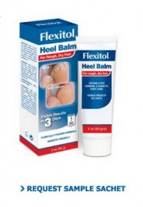 free sample flexitol heel balm