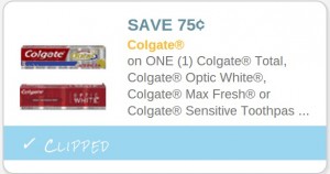 $0.75 colgate toothpaste coupon