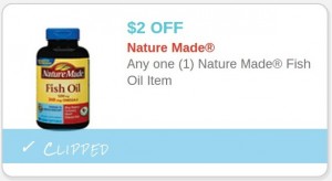 $2 off nature made fish oil naturemade