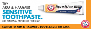 arm & hammer sensitive free sample