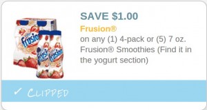 frusion fruit smoothie coupon