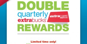 double cvs extra bucks