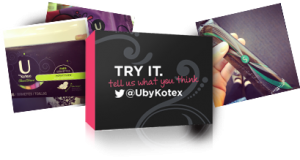 try u by kotex free sample