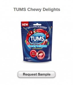 tums free sample target offer