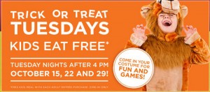 halloween kids eat free bob evans