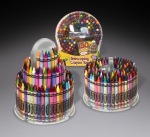 amazon crayola telescoping crayon tower