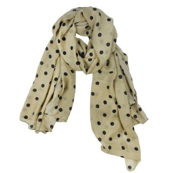 polka dot scarf