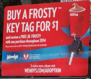 wendys frosty tag