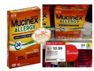 mucinex allergy at target