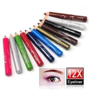 12 eyeliner pencils