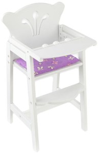 kidkraft lil doll high chair