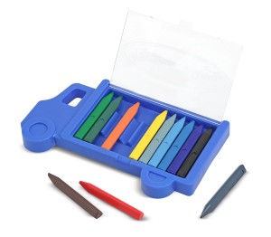 melissa and doug crayon set truck