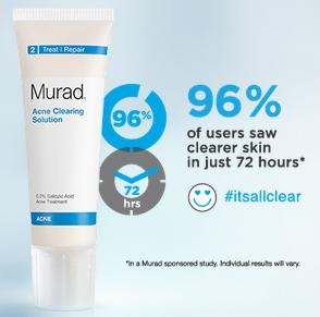 murad acne clearing solution