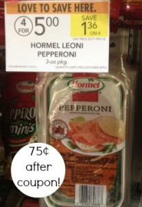 publix hormel pepperoni