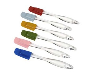 set of 6 silicone spatulas