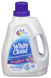 white cloud laundry detergent