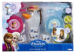 disney frozen olaf's summer tea set