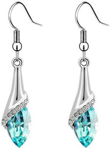 crystal teardrop earrings