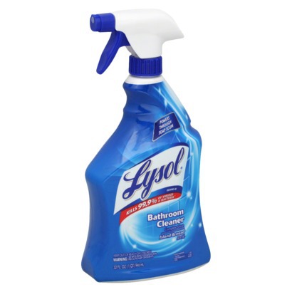 lysol bathroom cleaner