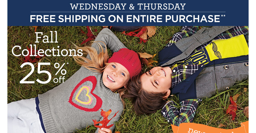 gymboree free shipping