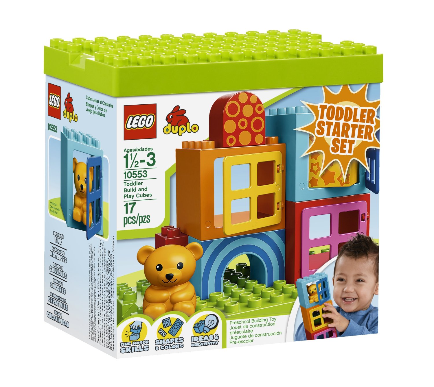 LEGO DUPLO Toddler Build and Play Cubes