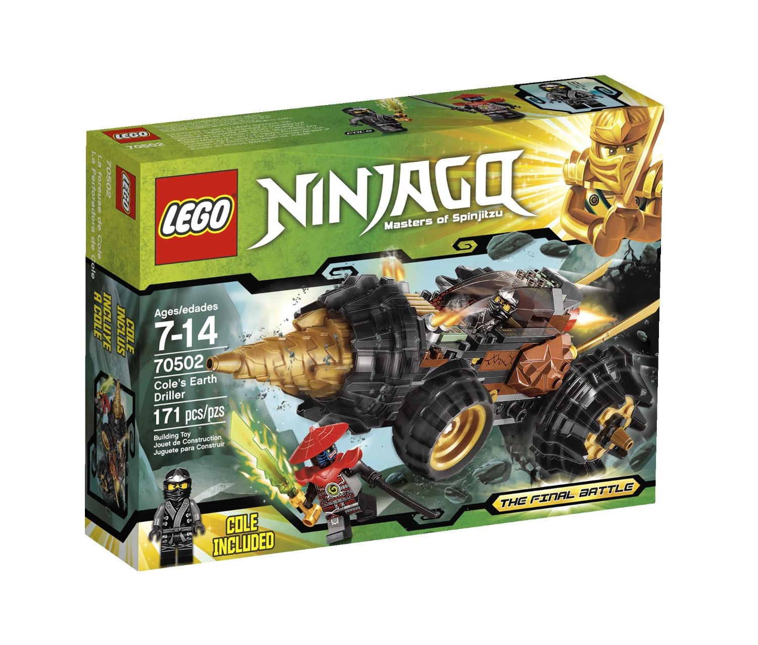 LEGO Ninjago Cole Earth Driller