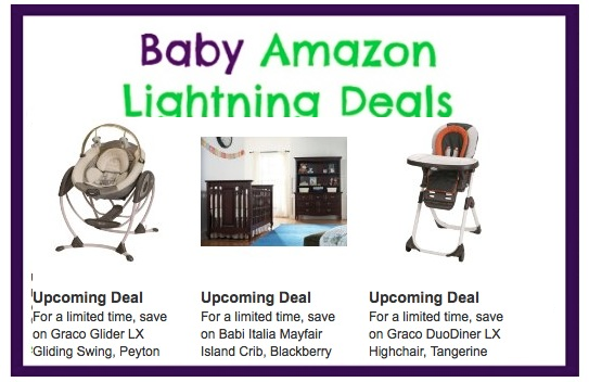 Today S Amazon Baby Lightning Deals All At 10 Am Est Graco