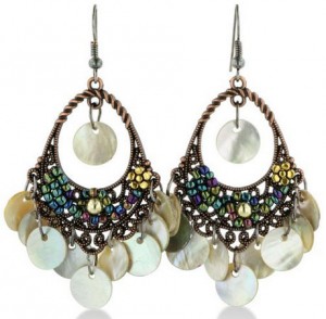 Pear Chandelier Earrings