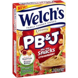 welchs pb&j snacks