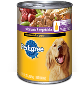 pedigree canned dog food