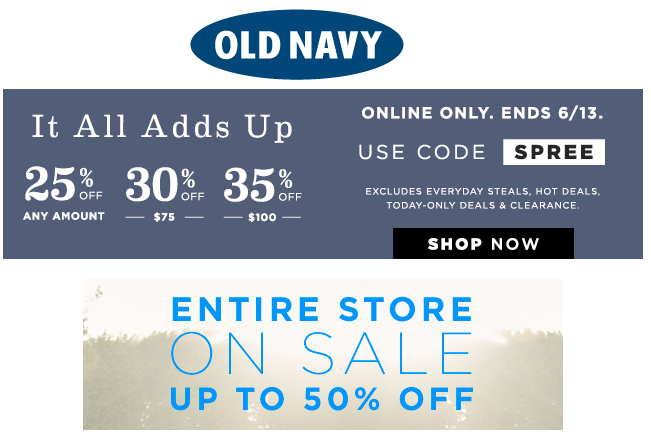  Old Navy Sale