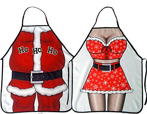 Christmas Couple Apron Set