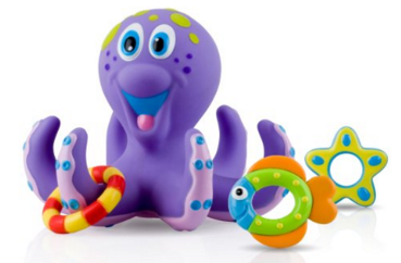 Nuby Bathtime Fun Octopus Hoopla