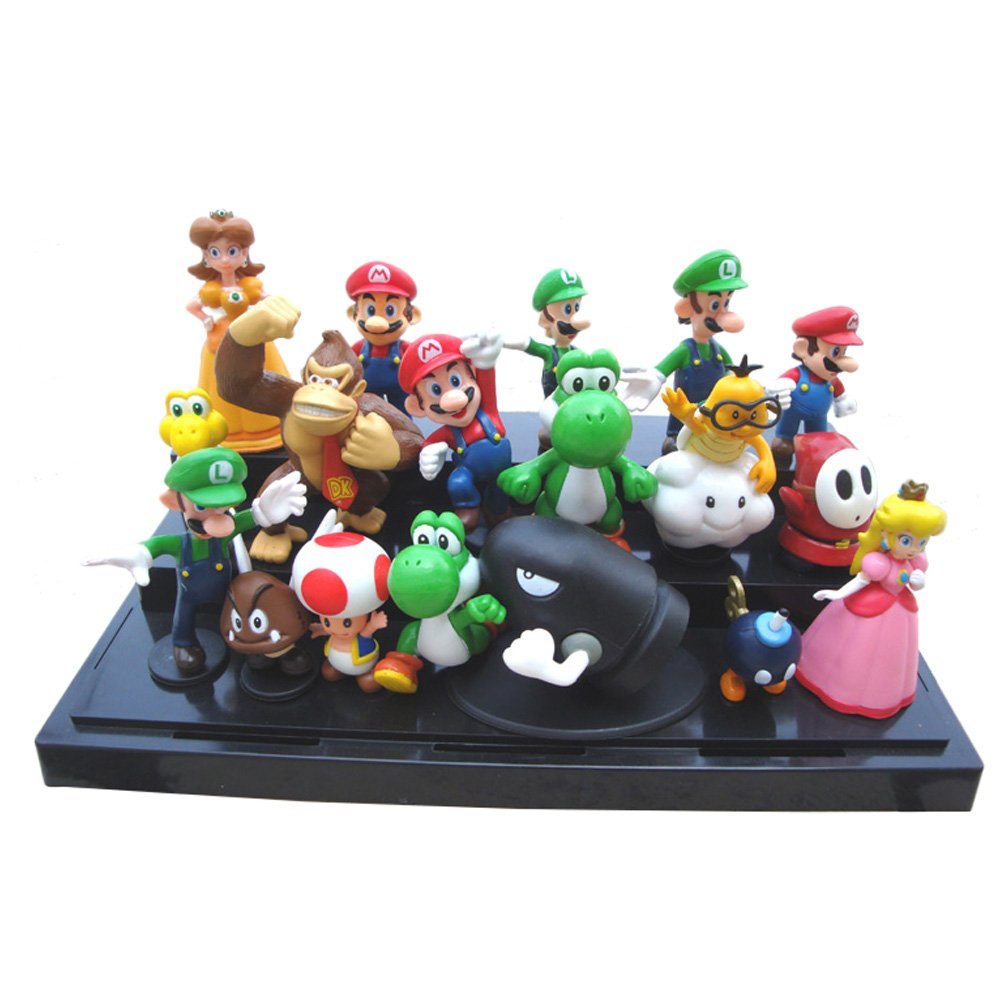 Super Mario Bros Figure 18-Piece Figure Set