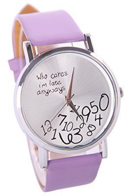 Who Cares I'm Already Late Watch Only $5.35 + FREE Shipping