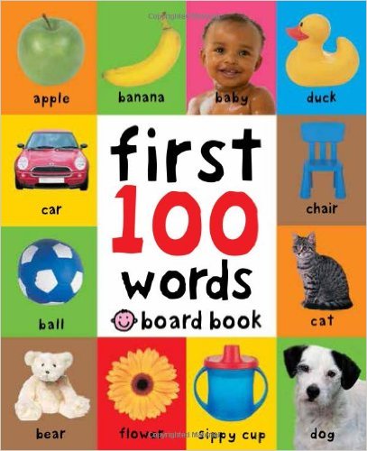 First 100 Words Board Book