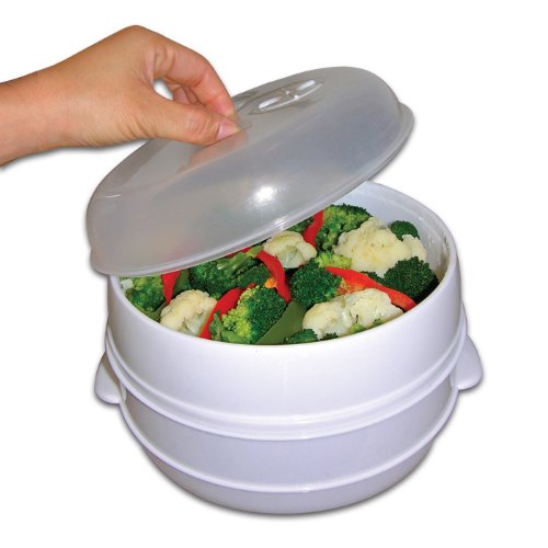 Handy Gourmet 2 Tier Microwave Steamer