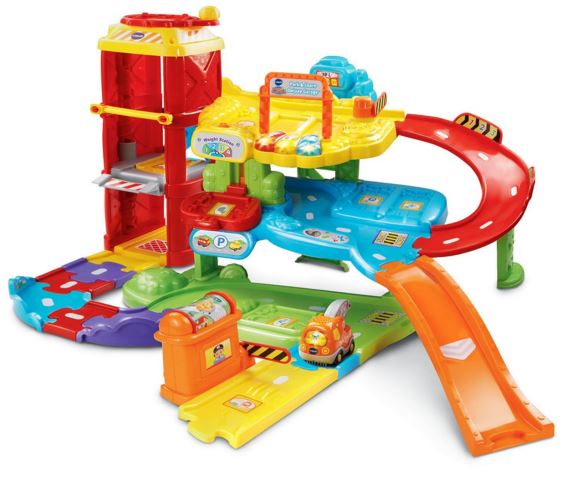 VTech Go! Go! Smart Wheels Park and Play Deluxe Garage, $29.99 ...