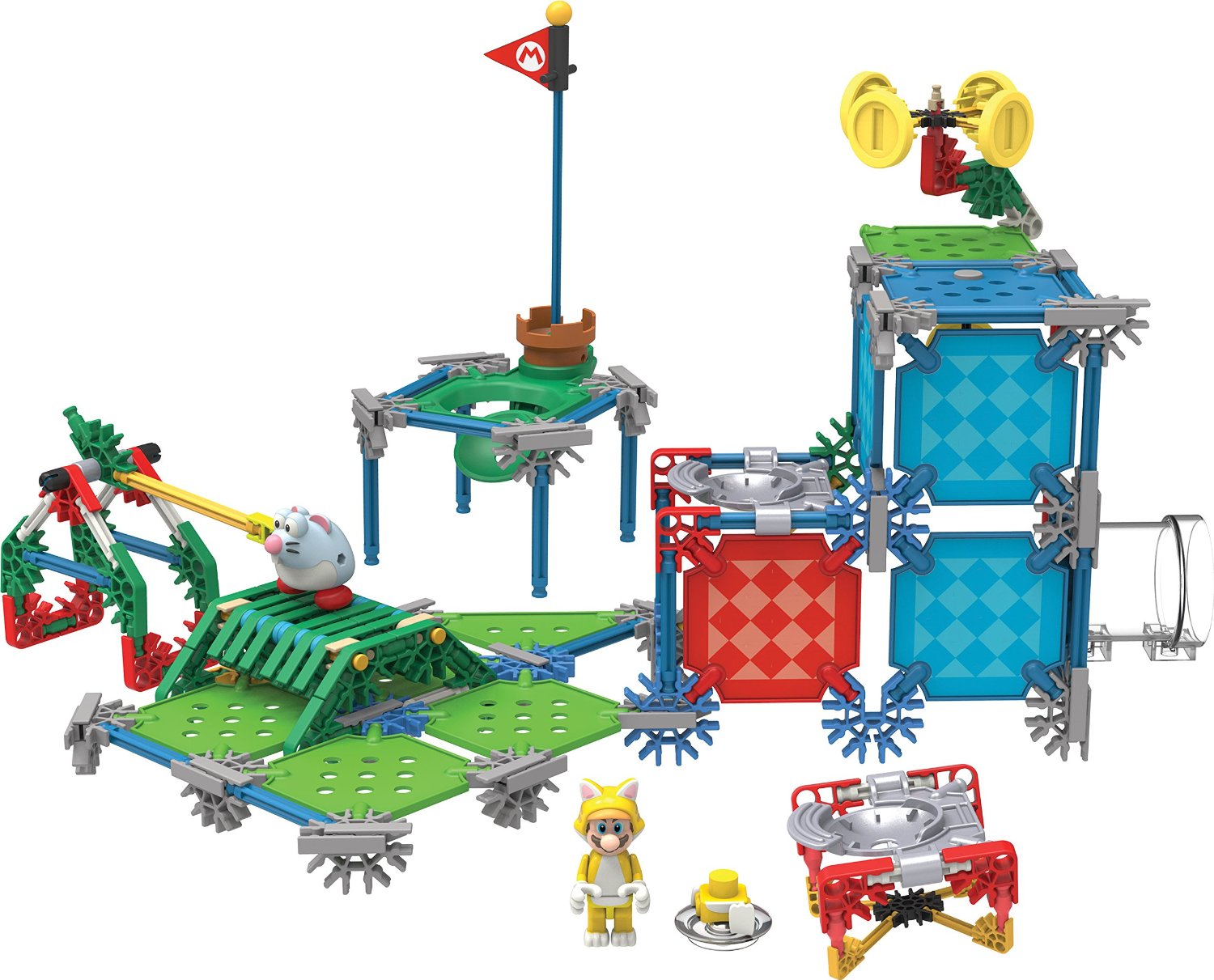 Knex Super Mario Cat Mario Building Set