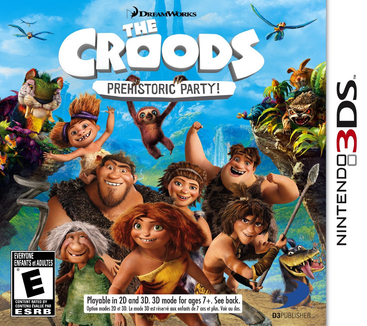 The Croods Prehistoric Party for Nintendo 3DS